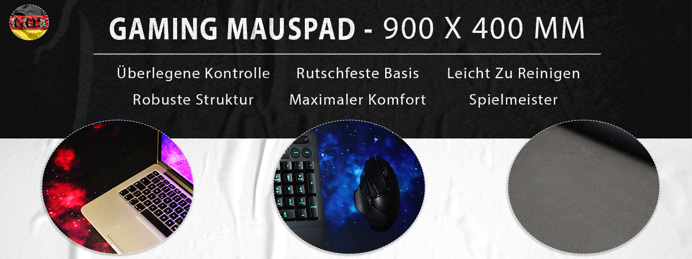 Gaming Mauspad XXL